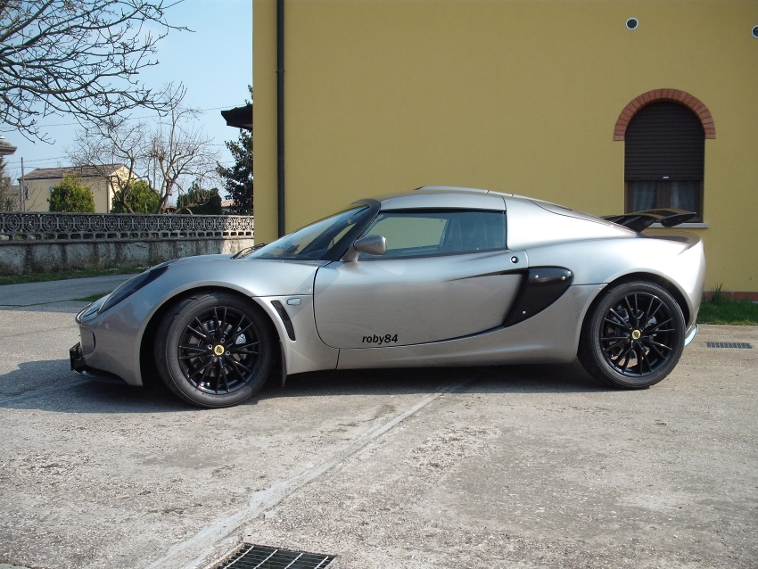 Roby con l'Exige titanium Exy_01