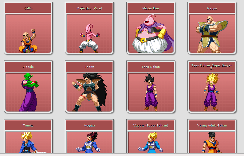 3DS Dragon Ball Z Extreme Butoden - Playable Characters sprite sheets ripped by Ploaj  Spriters_resource_com_3ds_DBZEB_rips_by_Ploaj_p3
