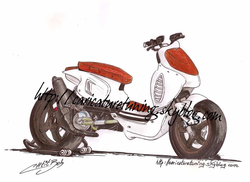 Caricature moto - Page 24 Scoot