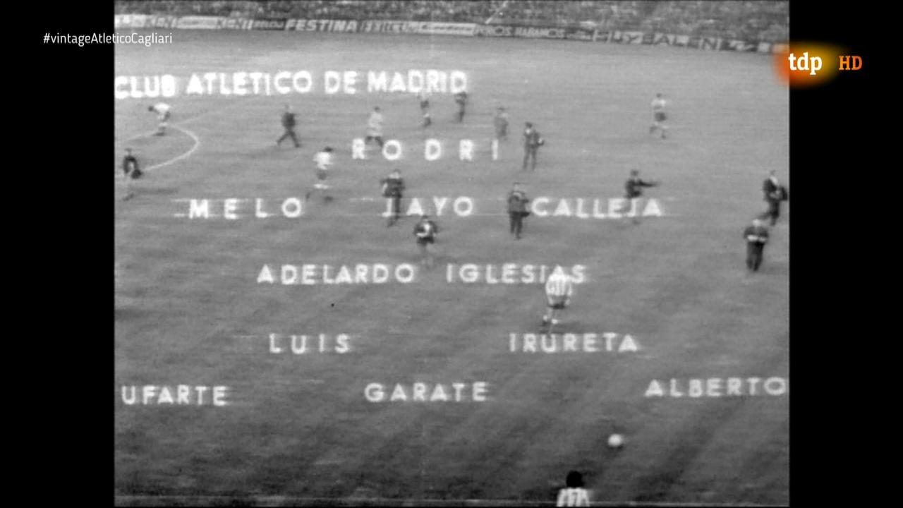 Copa de Europa 1970/1971 - Octavos de Final - Vuelta - Atlético de Madrid Vs. Cagliari (1080i) (Castellano) Image