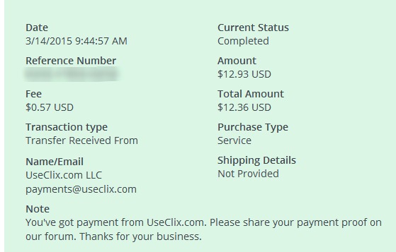 UseClix - 0.01$ - Click referido 0.005$ - Minimo 4$ - Pagos PP, PZ, N Useclix_com1