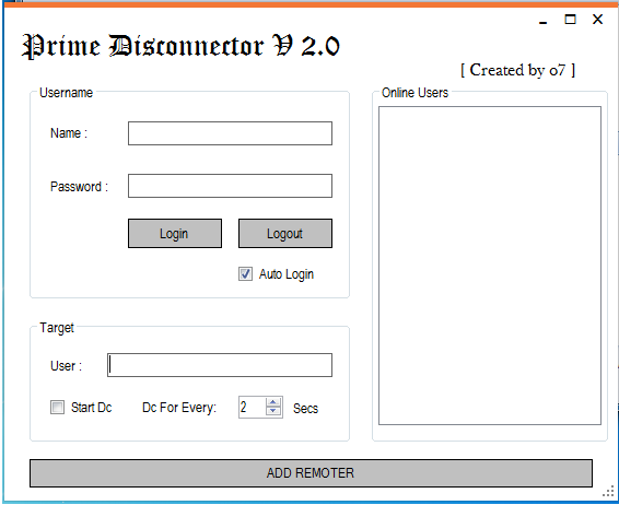 Prime Disconnector v2.0 By o7@n.c Untitled