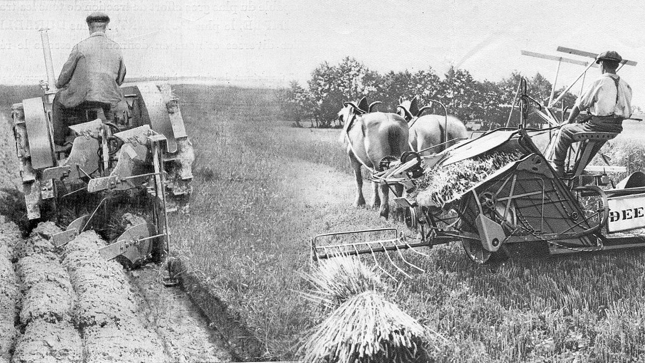 Tractores en fotos de época.  - Página 13 Arando_en_Francia