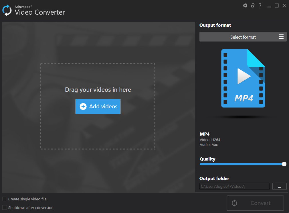Ashampoo Video Converter 1.0.0.44 Multilingual 00206