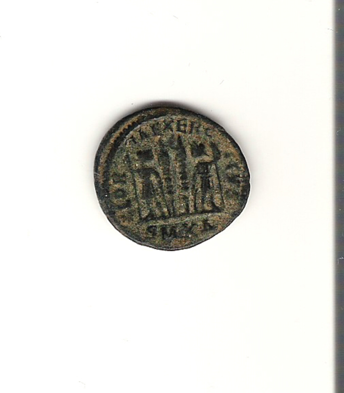 AE3 de Constantino II. GLORIA EXERCITVS. Cycico IMPERIO_ROMANO_15