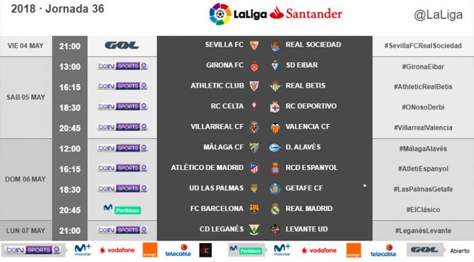 R.C. Celta 1-1 Deportivo de La Coruña | 36ª Jornada Liga #onosoderbi Onosoderbi_horario