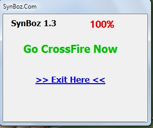 One Hit Synboz 1.3 Atualizado - Crossfire AL/FG/NA 23/08/2013 Work