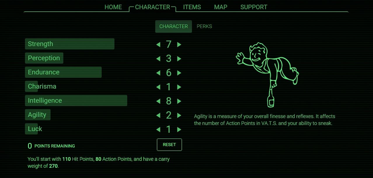 Plan your fallout 4 character build before launch! Untitled