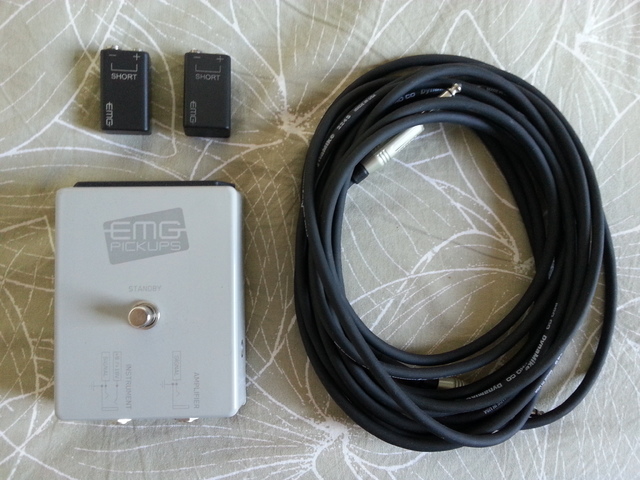 EMG ES-18 - External Power Supply + cabo EMG byProCo Sound STC-20  20150813_081711