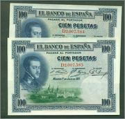 100 Pesetas 1925, Pareja 100pesetas_1925