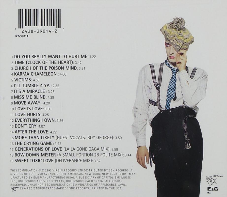 Boy George and Culture Club - At Worst...The Best Of (1993) [FLAC]  BOY