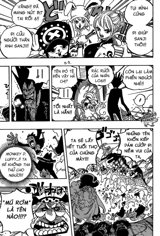 One Piece Chapter 863: Phe nghĩa thiệp Image