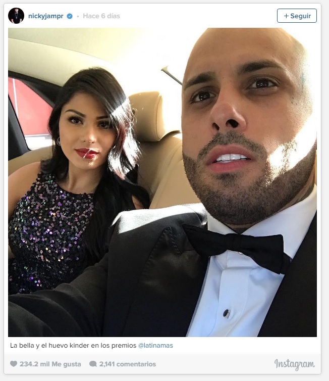 ¿Con este selfie Nicky Jam confirma que su relación sigue firme? Sdgsdf