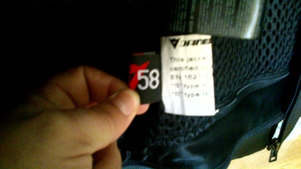 Μπουφάν DAINESE NEWSAN PELLE μεγεθος 58. DSC_0233