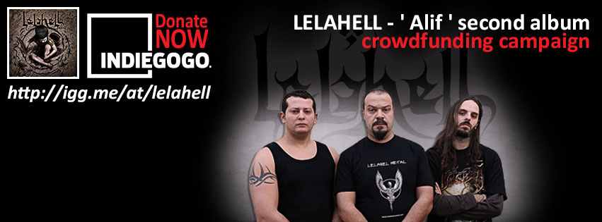 Demande de publication de News "Le trio de death metal LELAHELL collecte des fonds pour enregistrer son nouvel album" Crowfounding_facebook