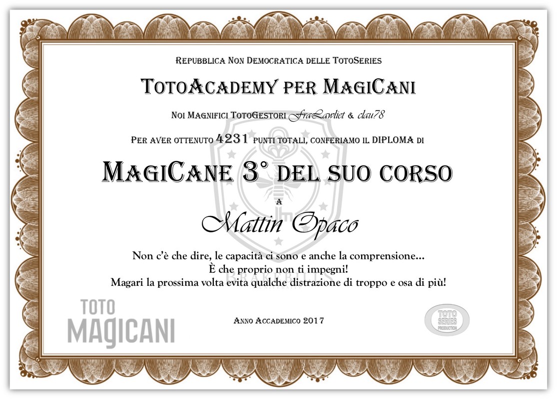 TotoMagicani / TotoDogz - i cani da guardia magici del trash [season 2+3] Magi_Cane_3_del_suo_corso