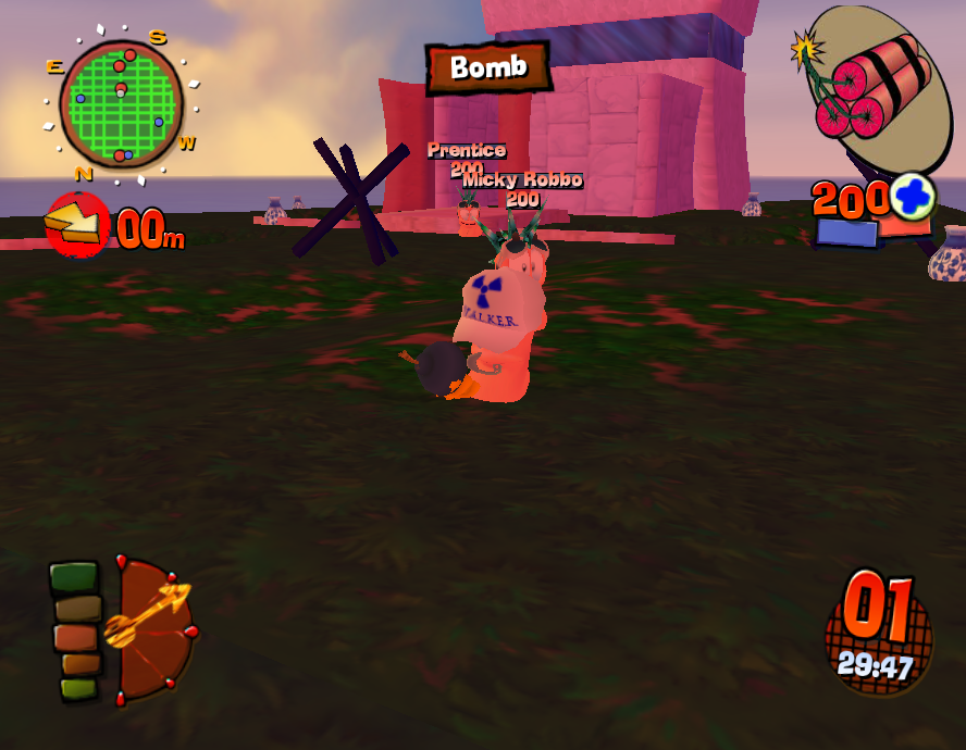 Worms 4 TheKing Mod By TheKingDragonFire [REUPLOAD] Bomb