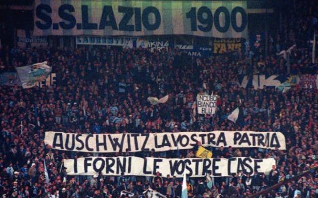 Pitanje za igrače PES-a - Page 2 Ultras_lazio_auschwitz