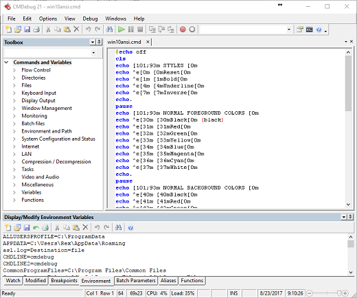 JP Software CMDebug v22.00.35 Cmdebug