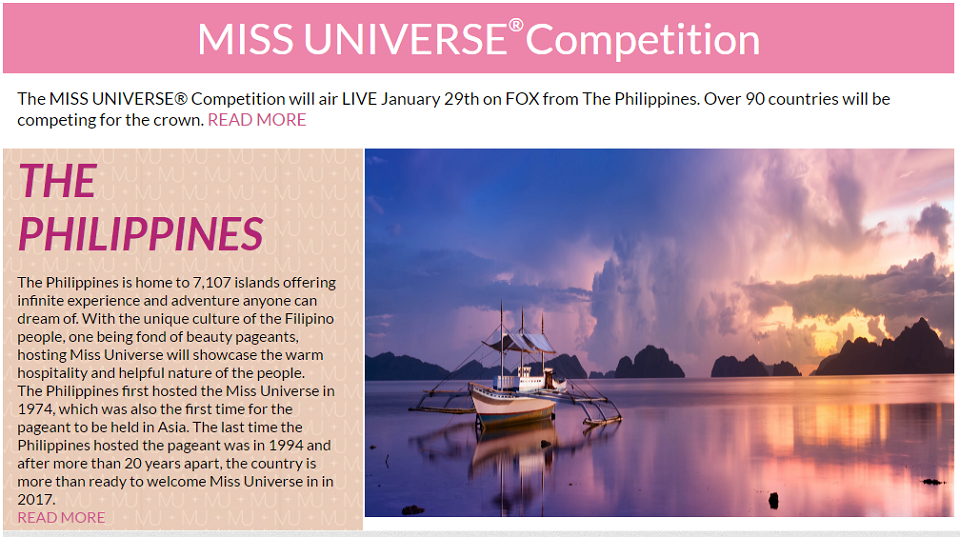 Miss Universe 2016 Host is the PHILIPPINES to be held on January 29th - Page 4 MU2016