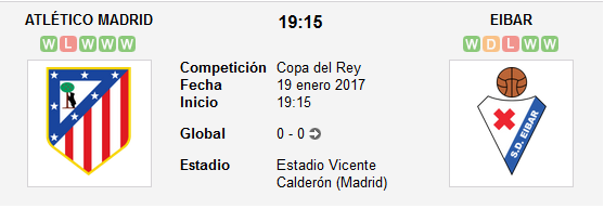 Atlético de Madrid - SD Eibar. Copa del Rey-1/4, IDA.(HILO OFICIAL) Image