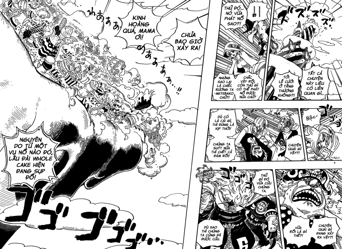 One Piece Chapter 872: Mịn màng và êm ái 08-09