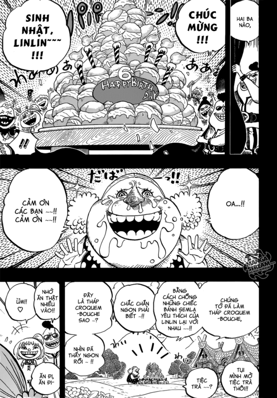 One Piece Chapter 867: Chúc mừng sinh nhật 13_1