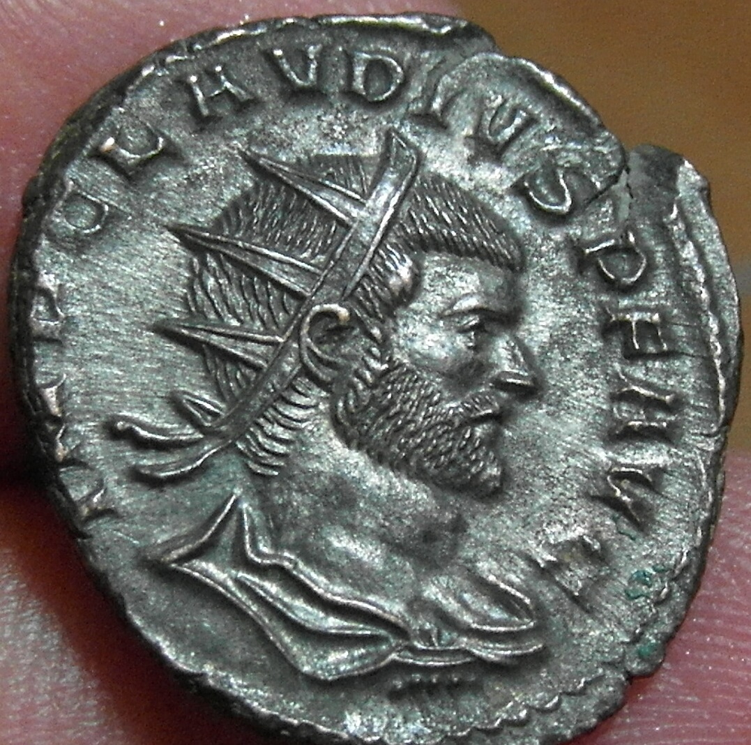 Antoniniano de Claudio II. FIDES MILIT. Milán SAM_0073_crop