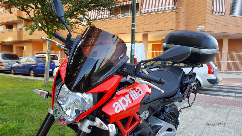 Vendo mi a la niña de mis ojos... Shiver 750 ABS Rojo 2011 - 4600€ Image