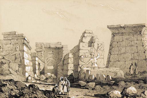 Priče iz 1001 noći - Page 2 Ruins_of_Egypt_1849