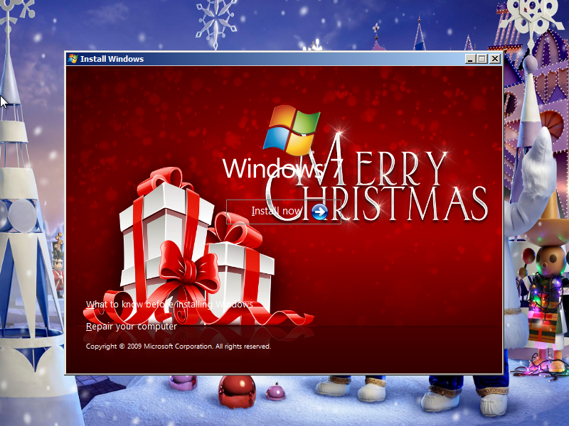 [Win] Windows Christmas Edition 2015(x64)+software package =-TEAM OS=-{HKRG} - chào đón giáng sinh Win_7_4