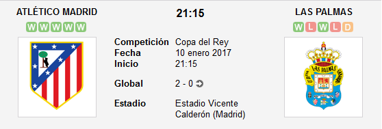 Atlético de Madrid - UD Las Palmas. Copa del Rey-1/8, Vuelta.(HILO OFICIAL) Image