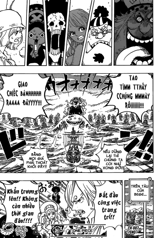 ONE PIECE CHAPTER 887: Ở MỘT NƠI NÀO ĐÓ, VẪN CÓ NGƯỜI MONG CON ĐƯỢC HẠNH PHÚC Image