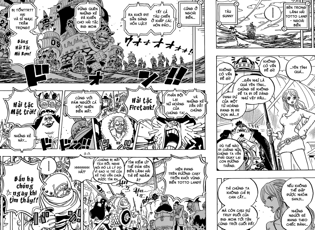 [BẢN VIỆT] ONE PIECE CHAPTER 885: ĐÓ LÀ BRULEE!! 14-15