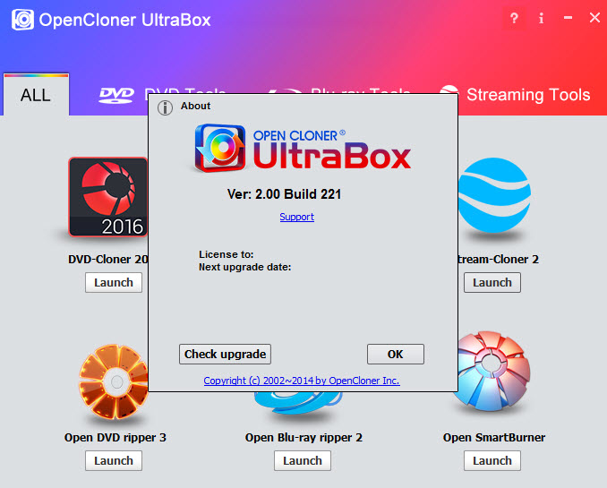 OpenCloner UltraBox v2.00 Build 221 [Crear, copiar, convertir, extraer, descargar videos, grabar  DV... Fotos_05472_Open_Cloner_Ultra_Box_v2_00_Build_221