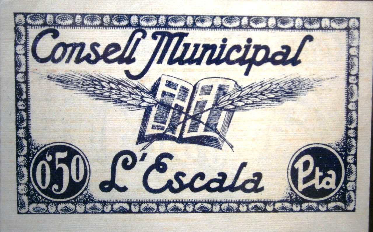 0,50 Pesetas L´Escala, 1937 (Guerra Civil) P1010037