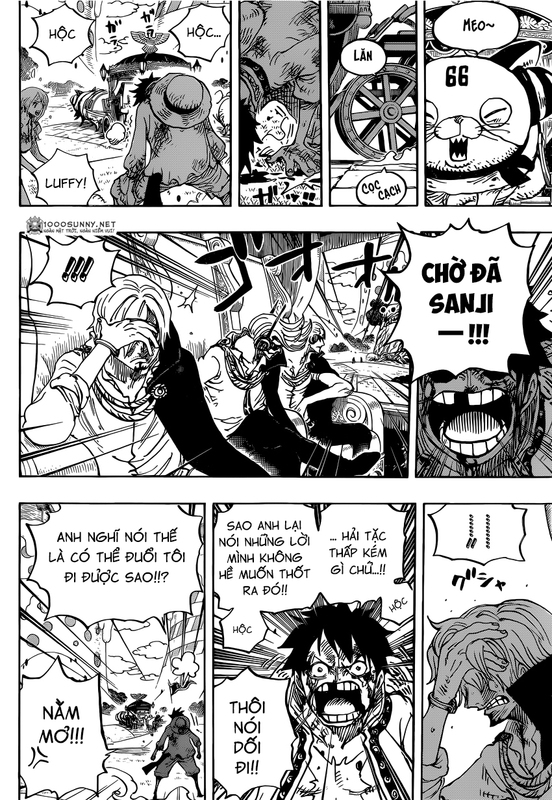 One Piece Chapter 844: Luffy vs. Sanji Image