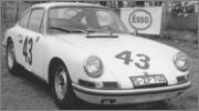 1967 24h Le Mans - Page 2 1967_Porsche_911_S_N_43_J_Dewez_A_Fischaber_1