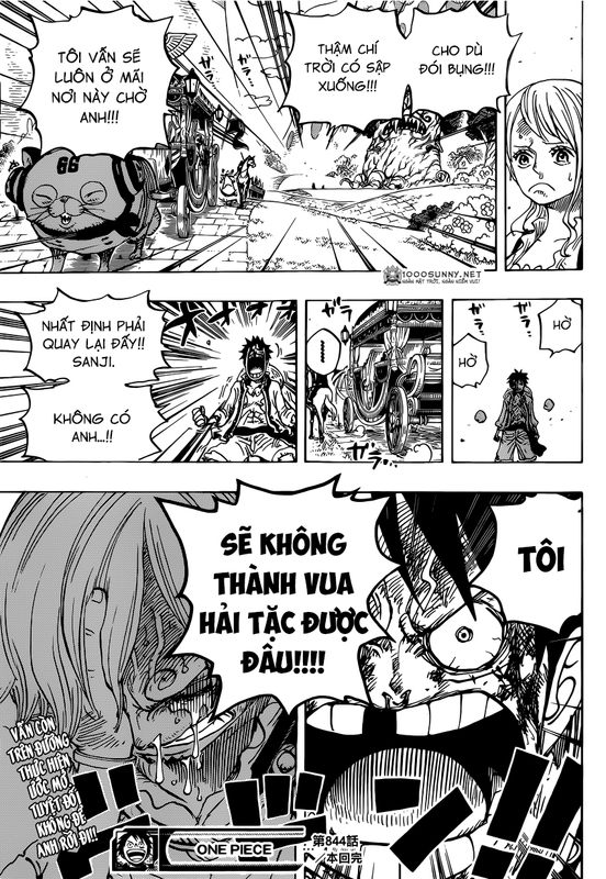 One Piece Chapter 844: Luffy vs. Sanji Image