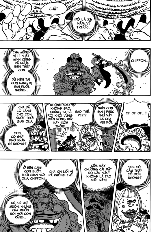 ONE PIECE CHAPTER 887: Ở MỘT NƠI NÀO ĐÓ, VẪN CÓ NGƯỜI MONG CON ĐƯỢC HẠNH PHÚC Image