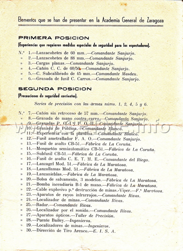 OCTUBRE 1952 - CETME/DGIM - Academia General de Zaragoza - Elementos y Demostración a los Alumnos 2017-05-03_14-58-06_0693