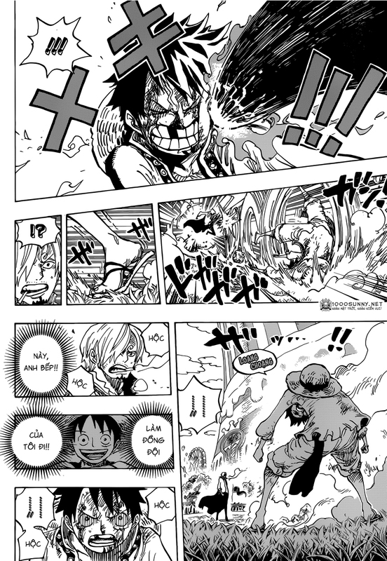 One Piece Chapter 844: Luffy vs. Sanji Image