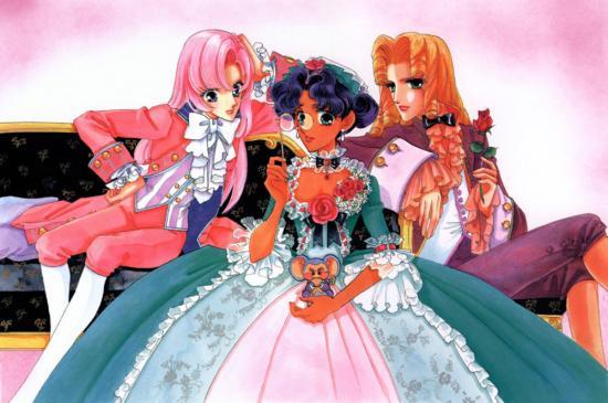 Crossover, apparitions... Elle voit Oscar partout ! Utena--cie-XVIIIa-s