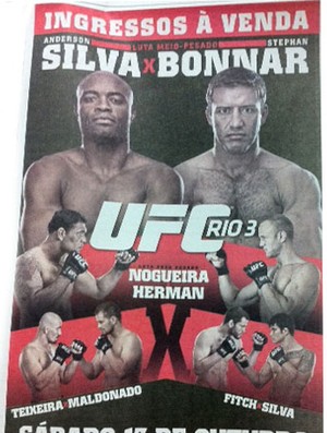 UFC 153  -  Anderson vs Bonnar  /  Minotauro vs Herman / Glover vs Maldonado Cartas-ufc