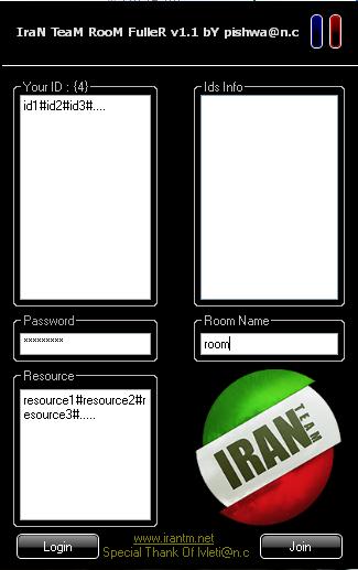 IraN TeaM RooM FulleR v1.1 bY pishwa@n.c Fulle