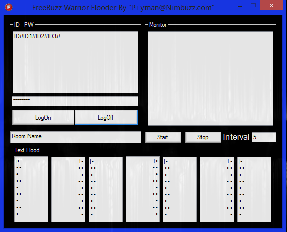 FreeBuzz Warrior Flooder By P+yman Capture