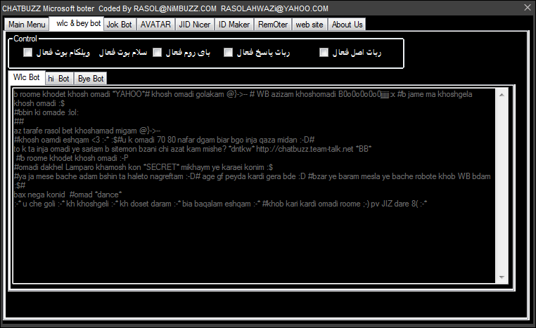 CHATBUZZ Microsoft full boter Coded By RASOL@N.C 205