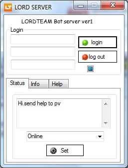 Avalin Soft Server bot irani(lordteam) Server_bot