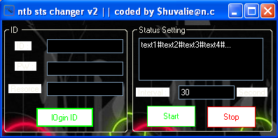 Netbuzz sas changer v2.0 coded by $huvalie@n.c Sts2