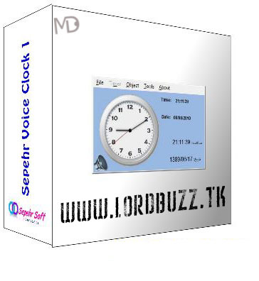  Sepehr Voice Clock ساعت سخنگو فارسی برای کامپیوتر  4_